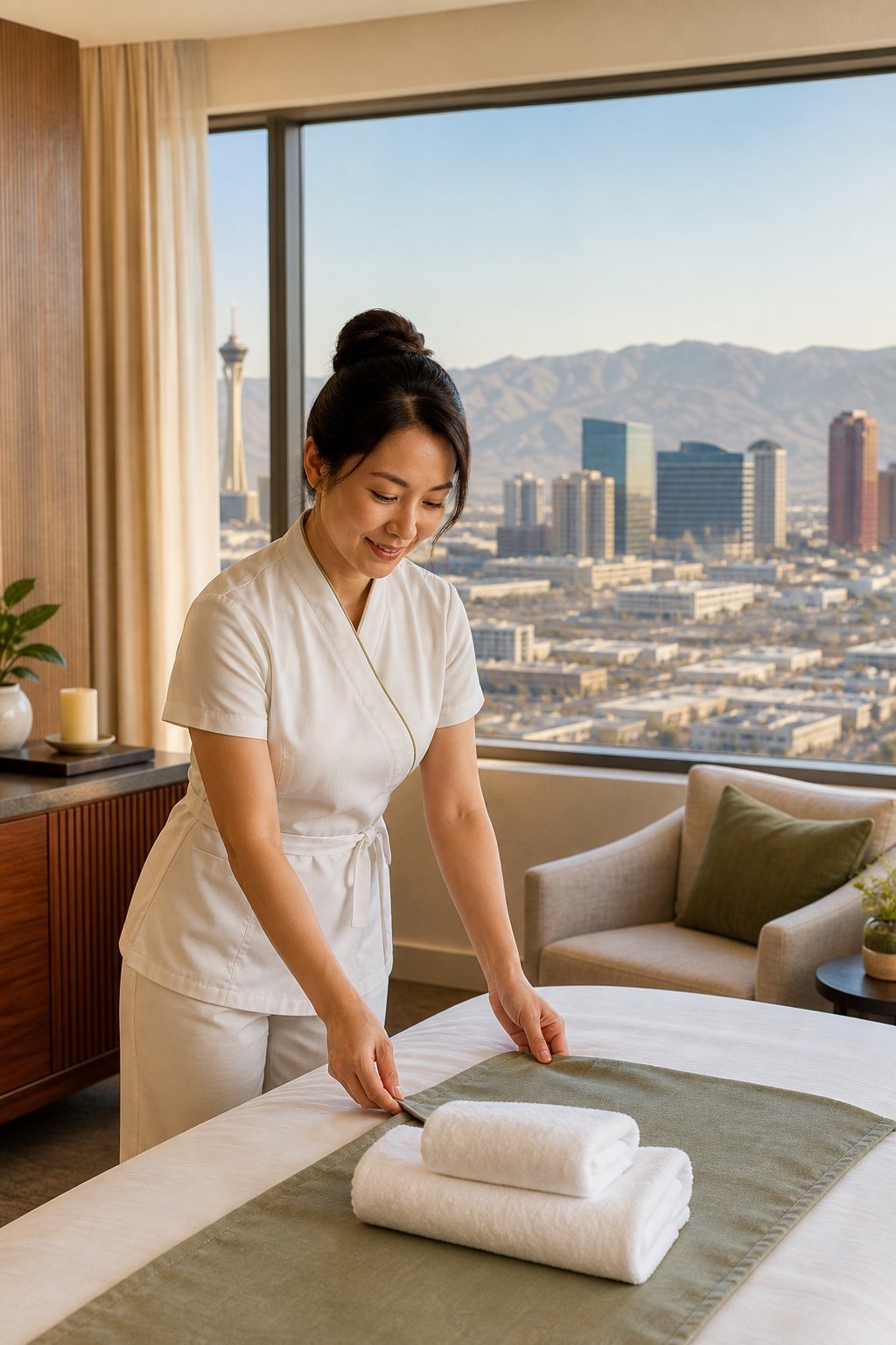 Mobile massage service for Downtown Las Vegas