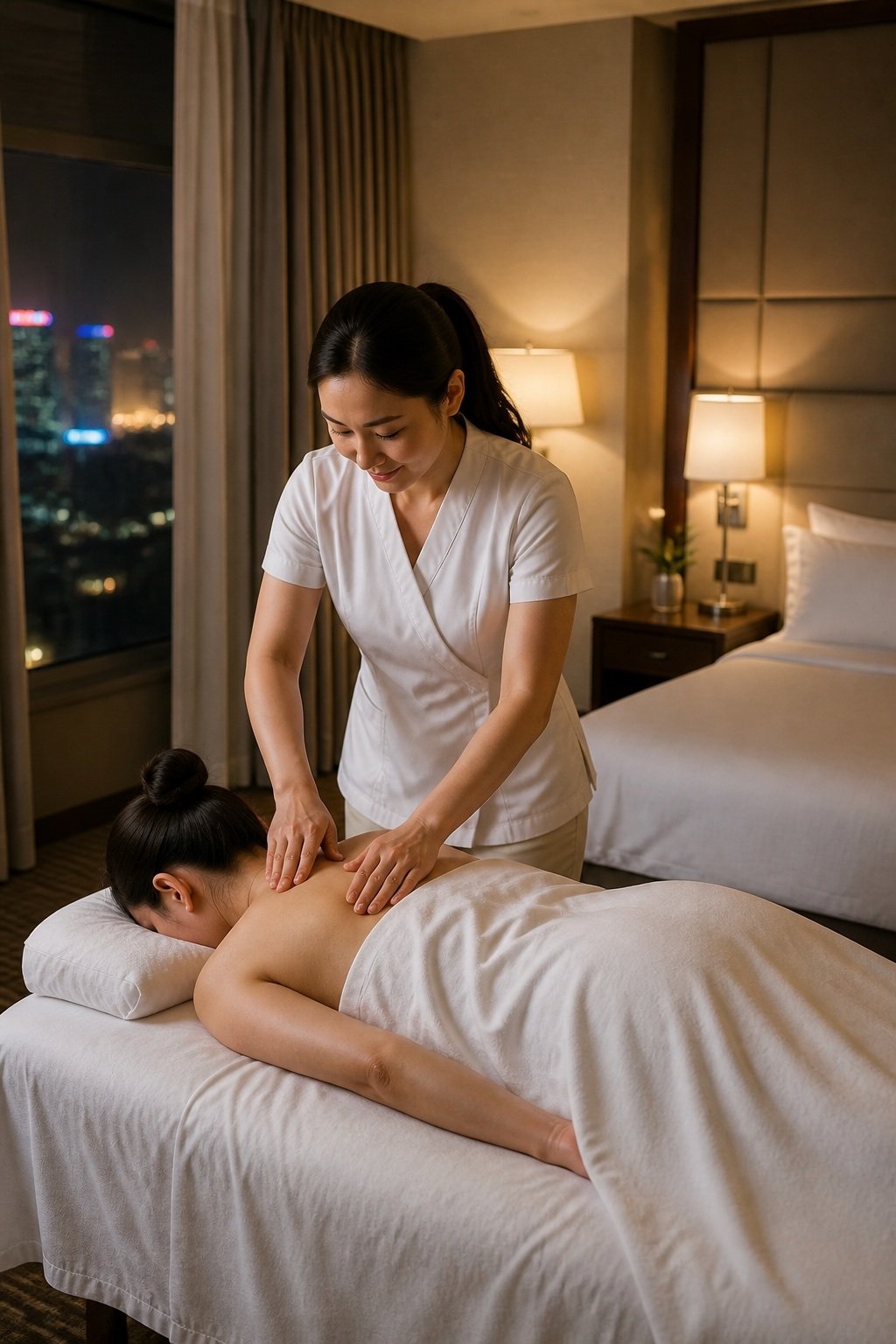 Professional hotel room massage service in Las Vegas